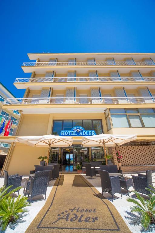 Hotel Adler ガビッチェ・マーレ エクステリア 写真
